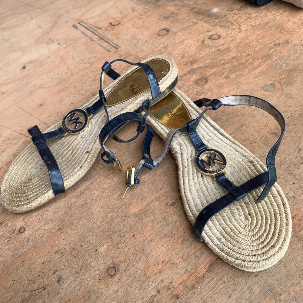 Michael Kors Rope Bottom Sandals